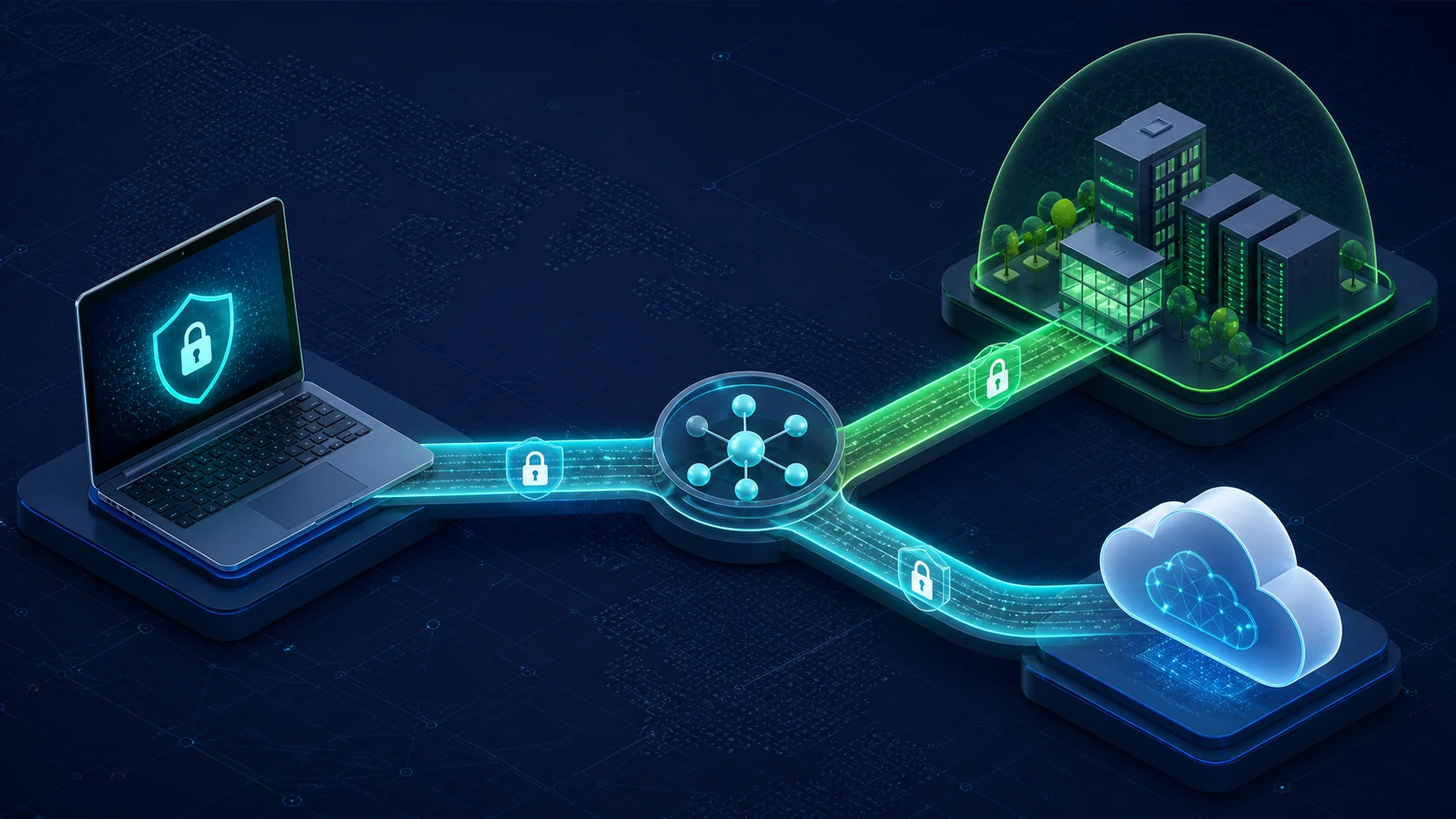 WatchGuard Mobile VPN split tunneling en DNS
